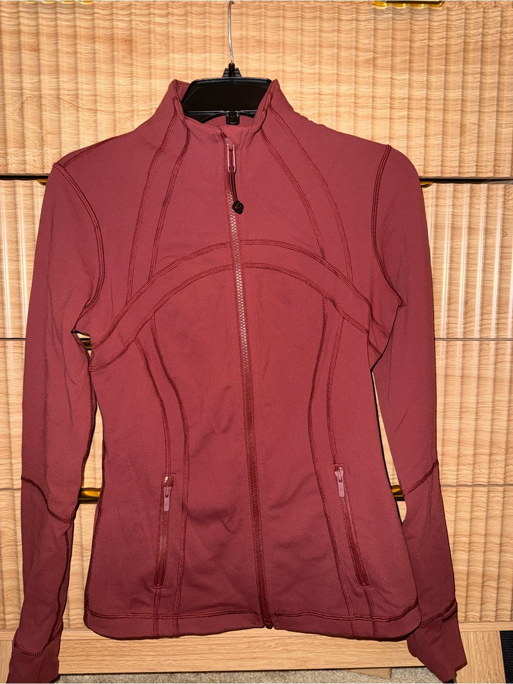 lululemon athletica Define Full-Zip Jacket in Deep Rose